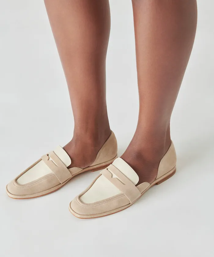 Moyra Flats Dune Multi Suede Women Dolce Vita Flats and Loafers