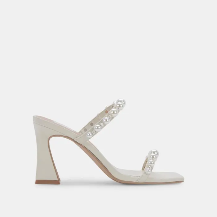 Naja Pearl Heels Ivory Stella Women Dolce Vita Heels