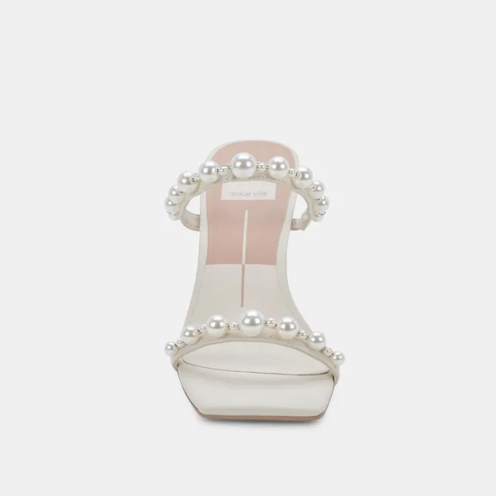 Naja Pearl Heels Ivory Stella Women Dolce Vita Heels