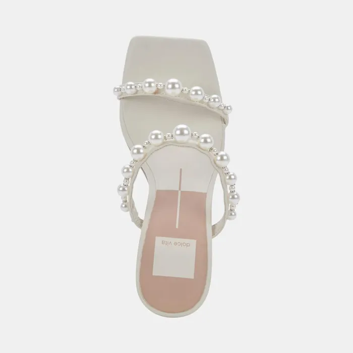 Naja Pearl Heels Ivory Stella Women Dolce Vita Heels