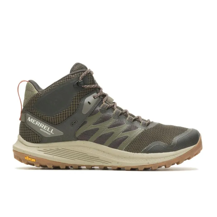 Nova 3 Mid Waterproof Olive Men Merrell Boots