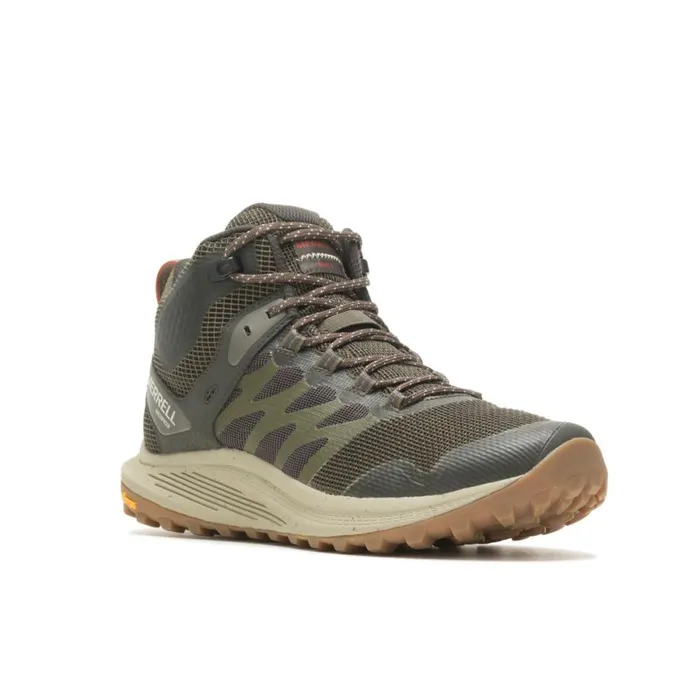Nova 3 Mid Waterproof Olive Men Merrell Boots