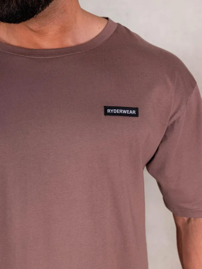 NRG Oversized TShirt 8211 Almond Men Ryderwear Tops