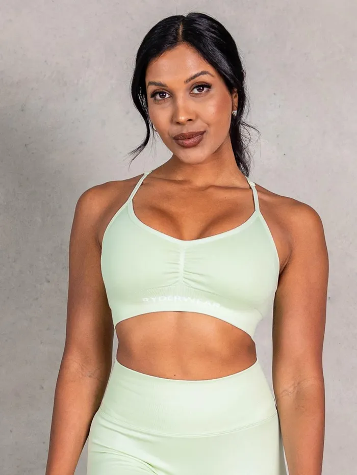 NRG Seamless Sports Bra 8211 Matcha Women Ryderwear Sports Bras