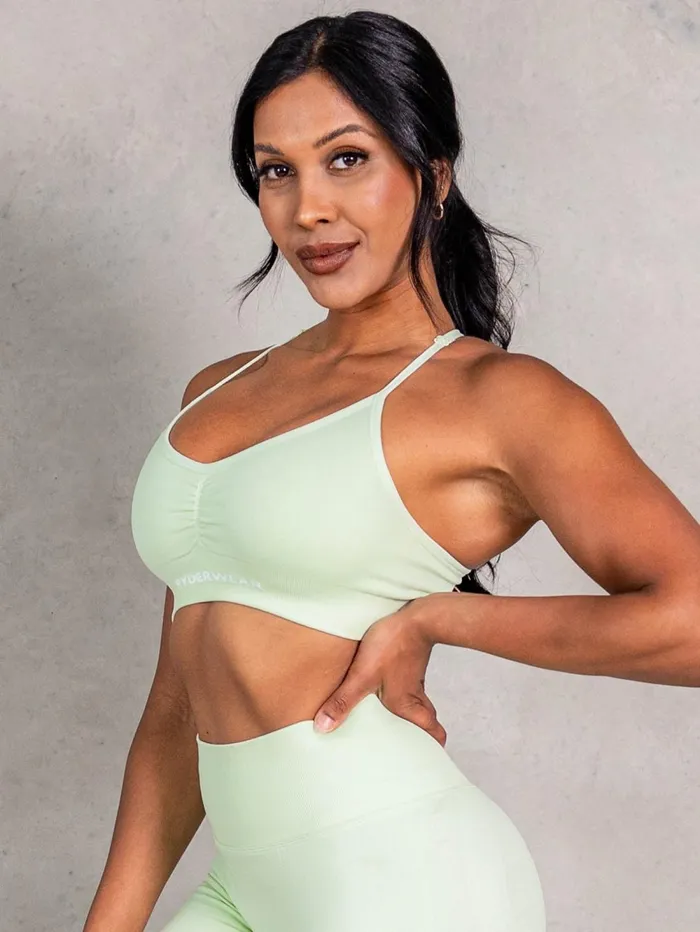 NRG Seamless Sports Bra 8211 Matcha Women Ryderwear Sports Bras