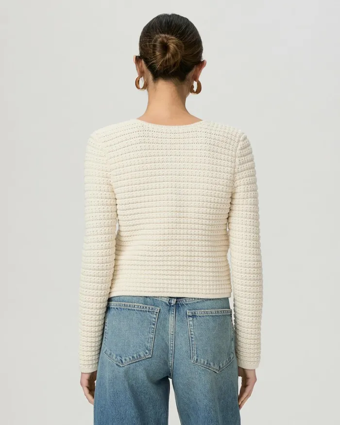 Oberon Cardigan 8211 Ivory Women PAIGE Sweaters and Sweatshirts Oberon Cardigan 8211 Ivory Women PAIGE Sweaters and Sweatshirts