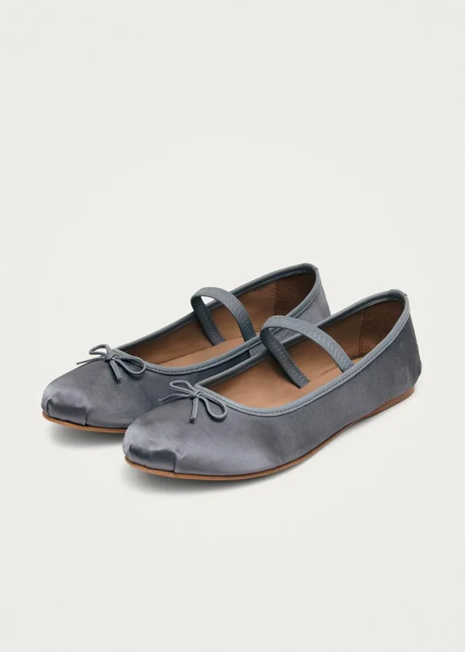 Odette Stone Grey Ballet Flats Women ALOHAS Ballet Flats