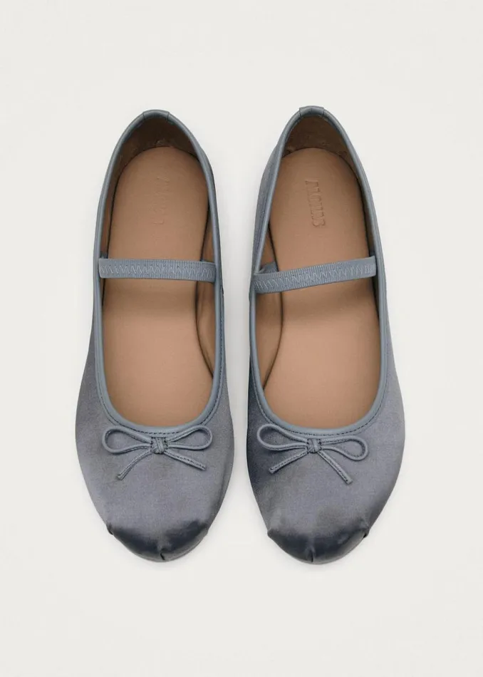 Odette Stone Grey Ballet Flats Women ALOHAS Ballet Flats