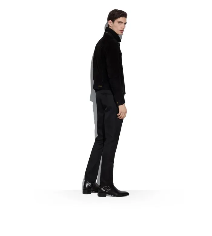 Outerwear Men TOM FORD CASHMERE SUEDE WESTERN JACKET Outerwear Men TOM FORD CASHMERE SUEDE WESTERN JACKET