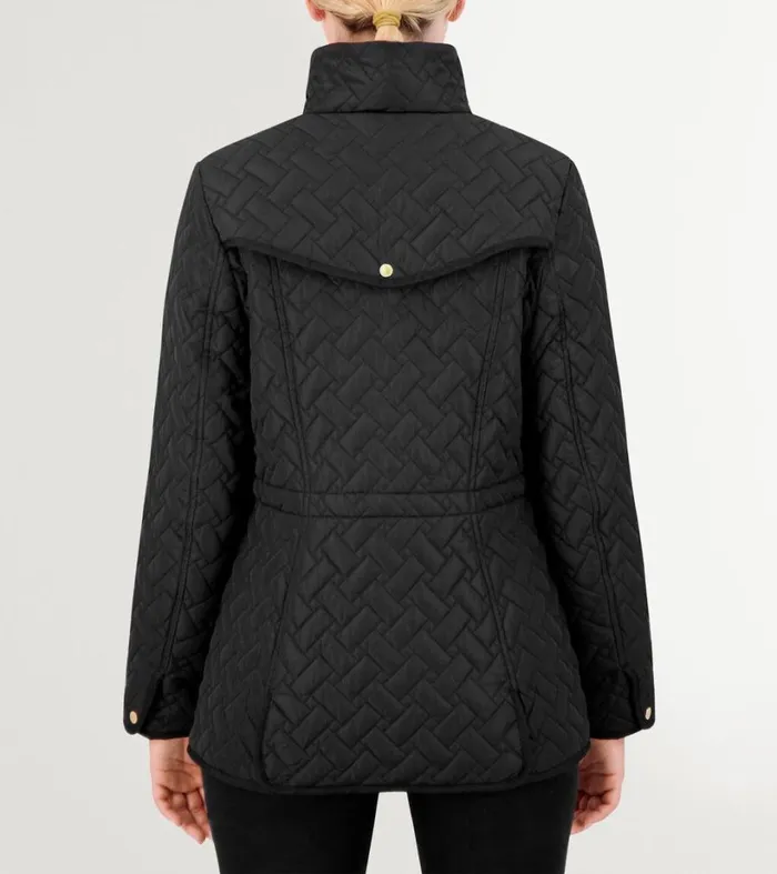 Outerwear Women Cole Haan Signature Quilted Classic Jacket Black