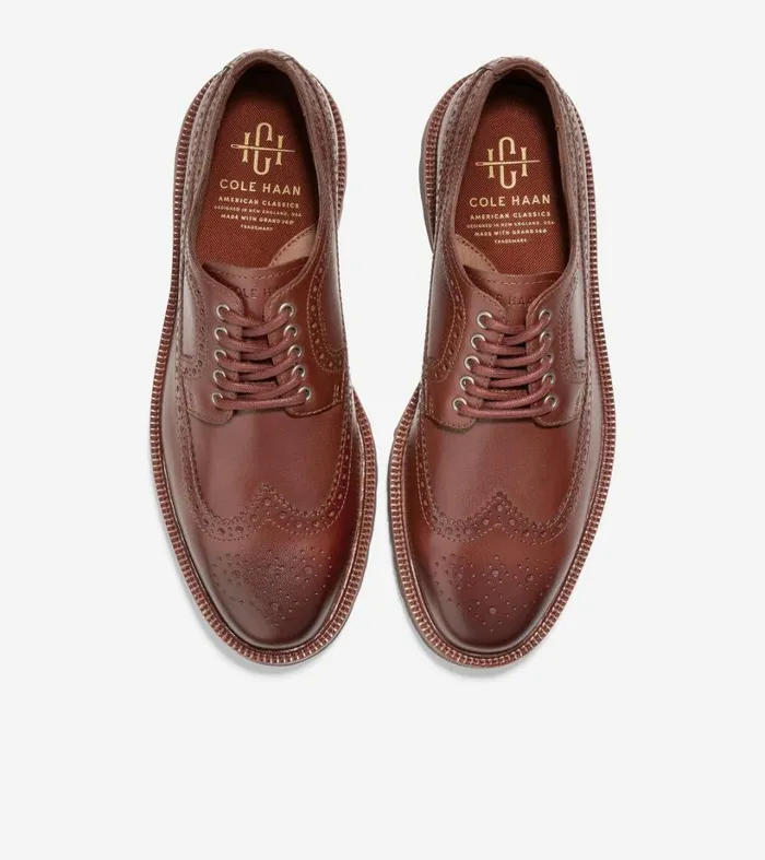 Oxfords Men Cole Haan American Classics Longwing Oxford Woodburyafter Dark