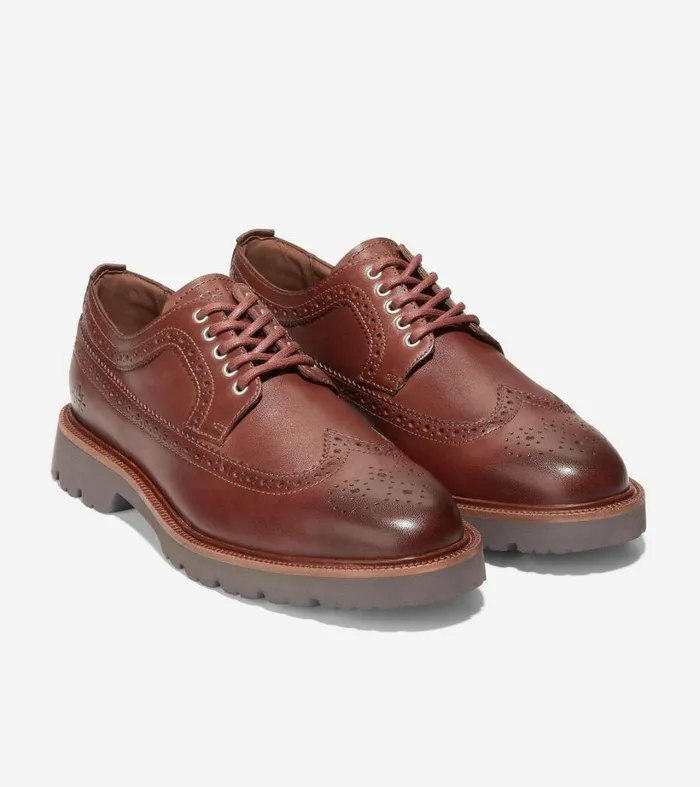 Oxfords Men Cole Haan American Classics Longwing Oxford Woodburyafter Dark