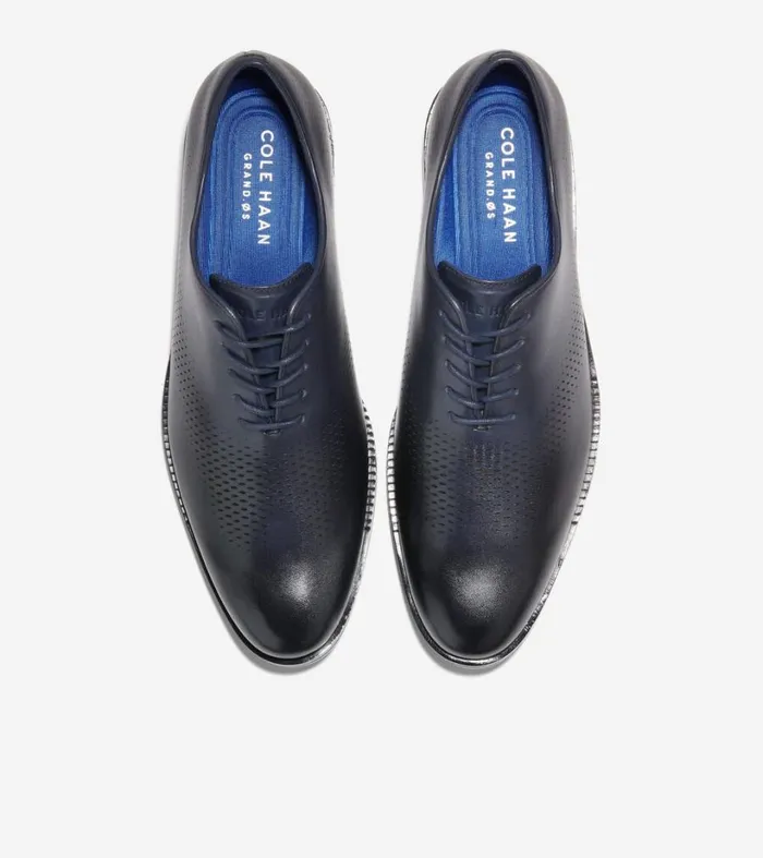Oxfords Men Cole Haan Washington Grand Laser Wingtip Oxford Marine Blueblack
