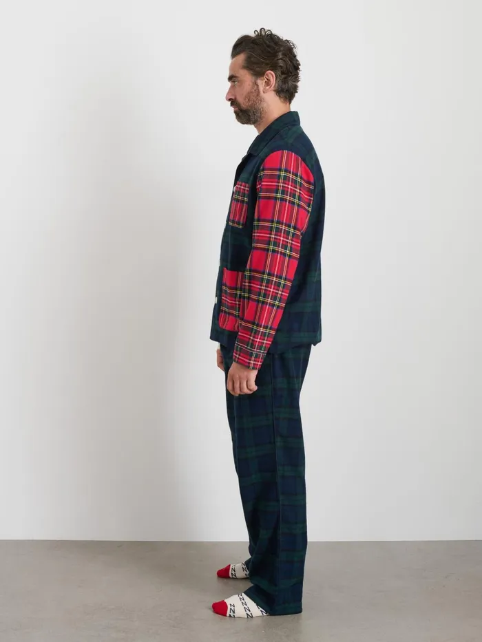 P039jimmies Sleep Shirt In Flannel Men Alex Mill Pajamas Slippers