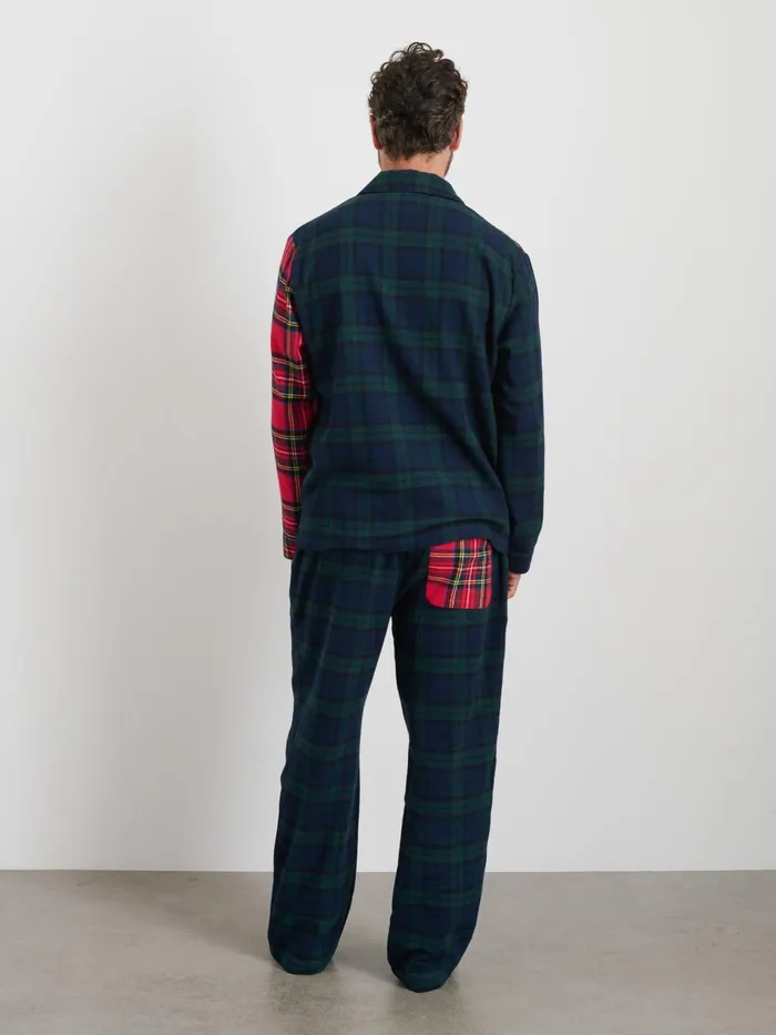 P039jimmies Sleep Shirt In Flannel Men Alex Mill Pajamas Slippers