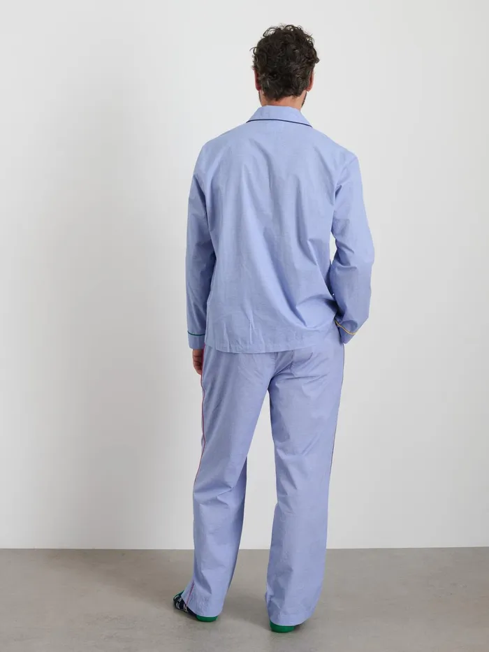 P039jimmies Sleep Shirt In Solid Men Alex Mill Pajamas Slippers