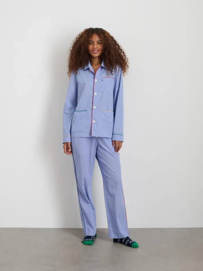 P039jimmies Sleep Shirt In Solid Men Alex Mill Pajamas Slippers