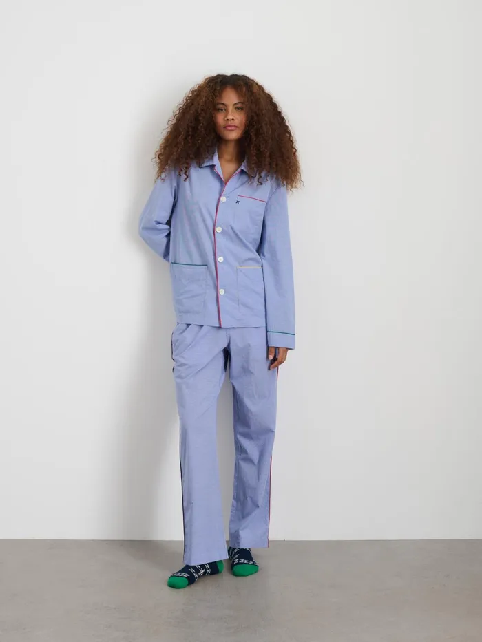 P039jimmies Sleep Shirt In Solid Men Alex Mill Pajamas Slippers