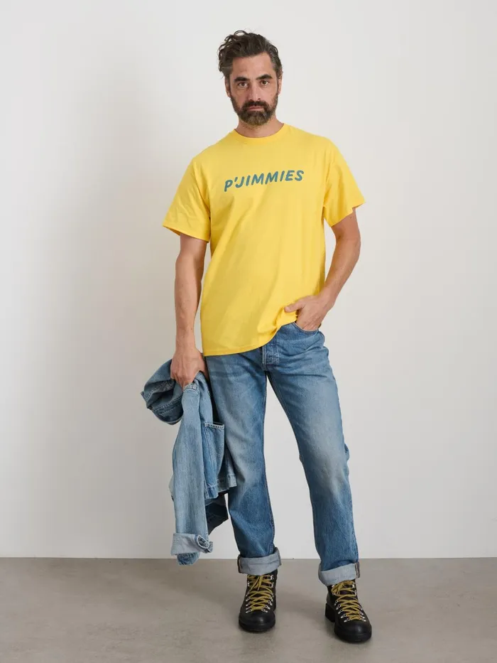 P039jimmies Sleep Tee Yellow Women Alex Mill Pajamas Slippers