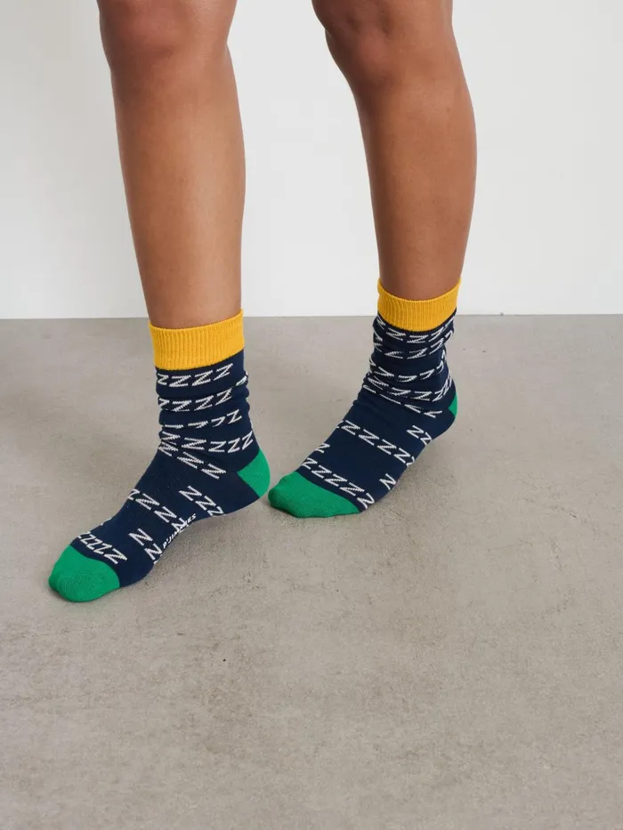 P039jimmies Zzzzz Socks Navy Men Alex Mill Pajamas Slippers P039jimmies Zzzzz Socks Navy Men Alex Mill Pajamas Slippers