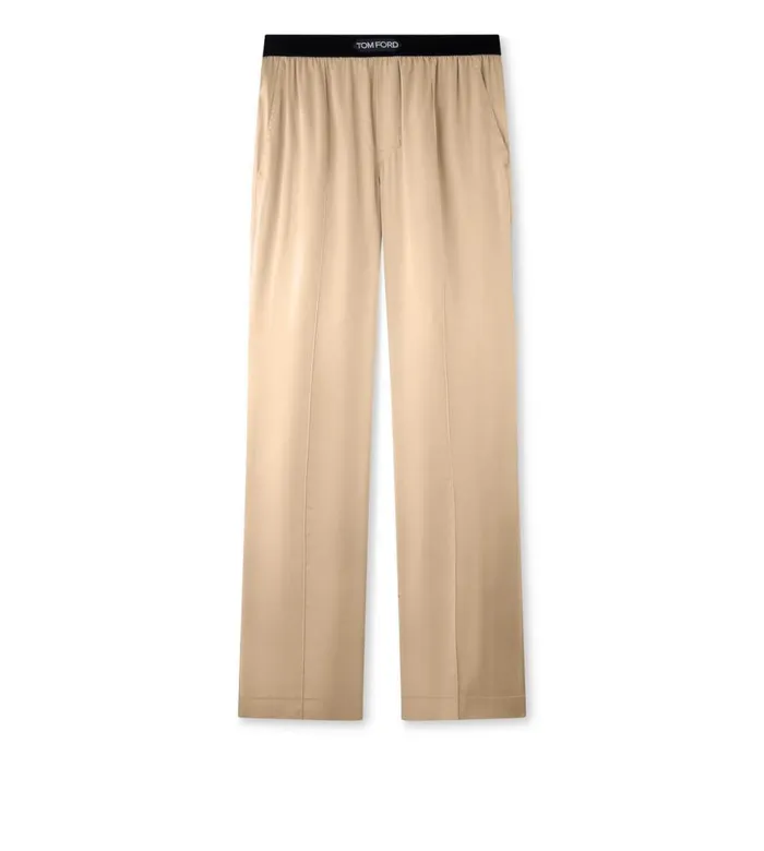 Pajama Pants and Long Johns Men TOM FORD SILK PAJAMA PANTS Nude