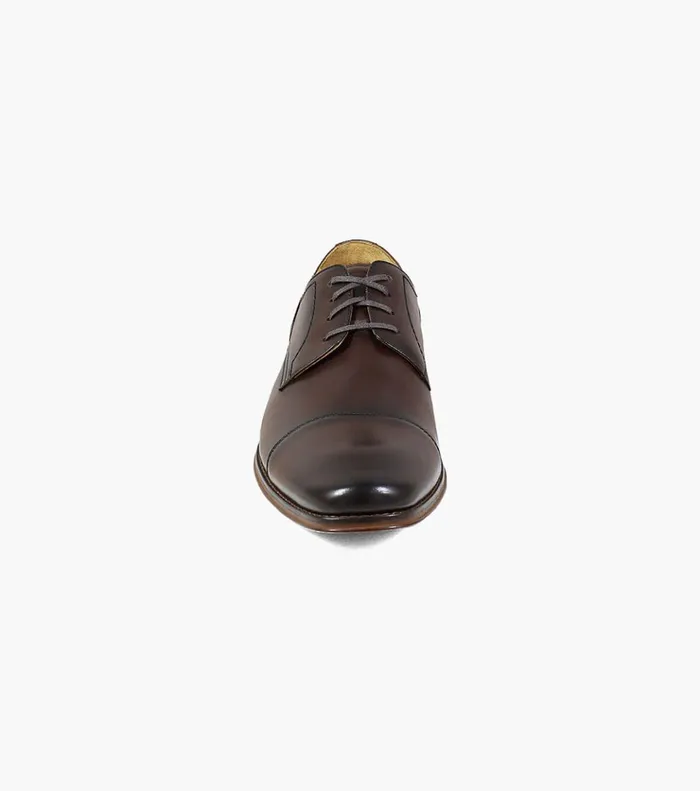 Palermo Cap Toe Oxford Brown Men Florsheim Dress Shoes