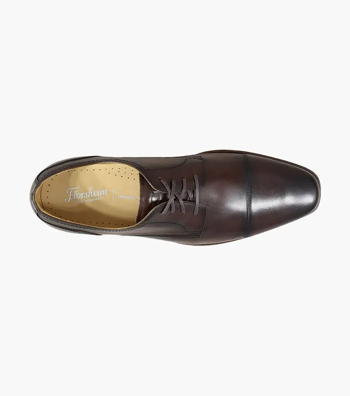 Palermo Cap Toe Oxford Brown Men Florsheim Dress Shoes