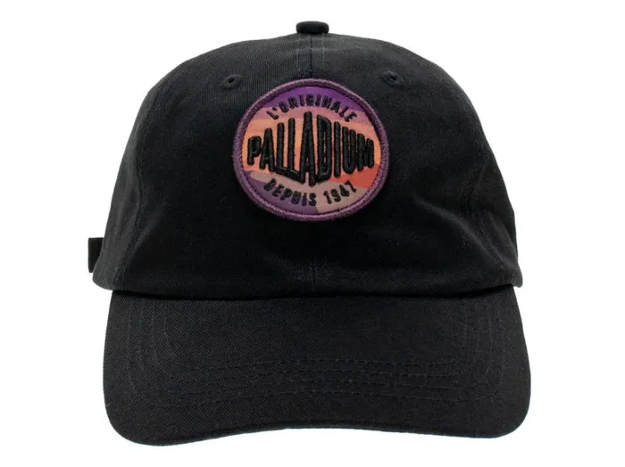 PALLADIUM OASIS PATCHES CAP Black WomenMen Hats