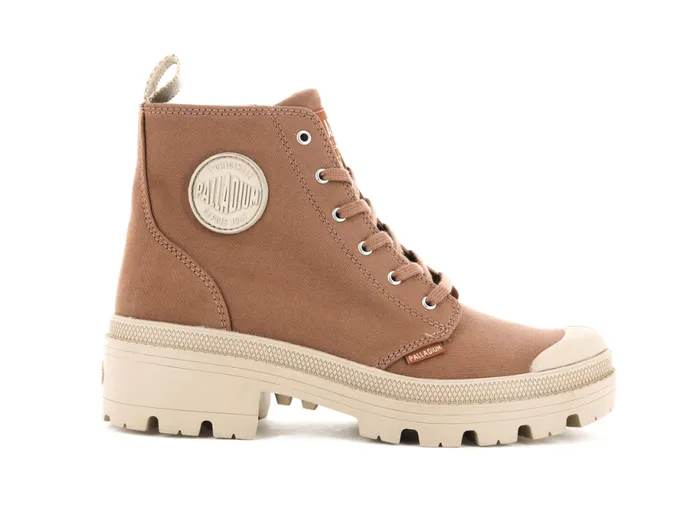 PALLADIUM PALLABASE TWILL Peru Archive Women Heel Boots