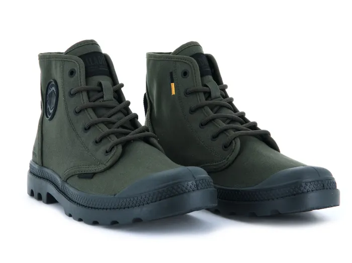 PALLADIUM PAMPA HI HTG SUPPLY Olive Night Men Boots PALLADIUM PAMPA HI HTG SUPPLY Olive Night Men Boots