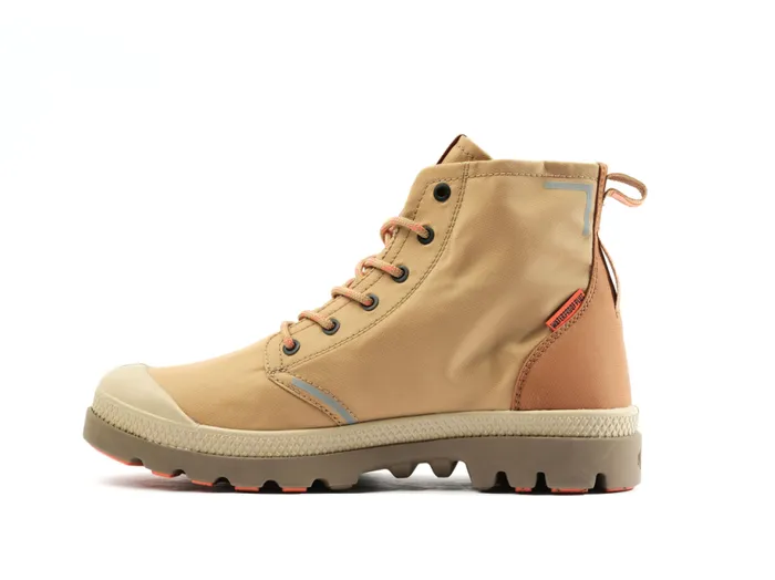 PALLADIUM PAMPA LITE RECYCLE WP Caramelcinammon Kids Boots PALLADIUM PAMPA LITE RECYCLE WP Caramelcinammon Kids Boots