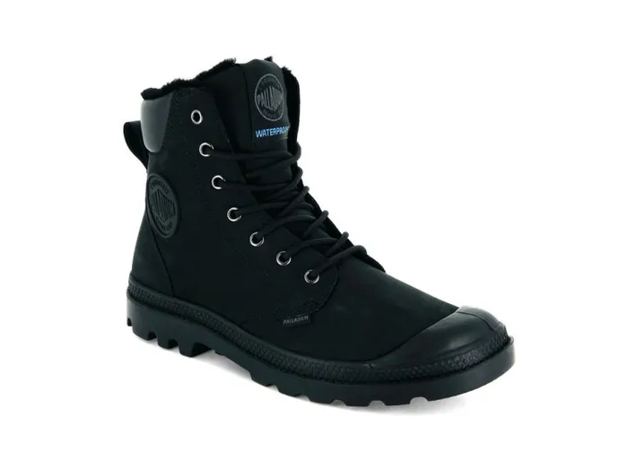 PALLADIUM PAMPA SPORT CUFF WPS Blackblack Women Boots PALLADIUM PAMPA SPORT CUFF WPS Blackblack Women Boots