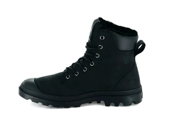 PALLADIUM PAMPA SPORT CUFF WPS Blackblack Women Boots PALLADIUM PAMPA SPORT CUFF WPS Blackblack Women Boots