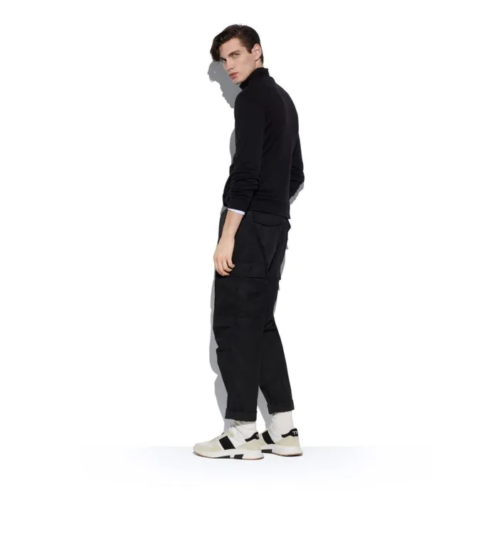 Pants and Shorts Men TOM FORD LIGHTWEIGHT CARGO PANTS Black Pants and Shorts Men TOM FORD LIGHTWEIGHT CARGO PANTS Black