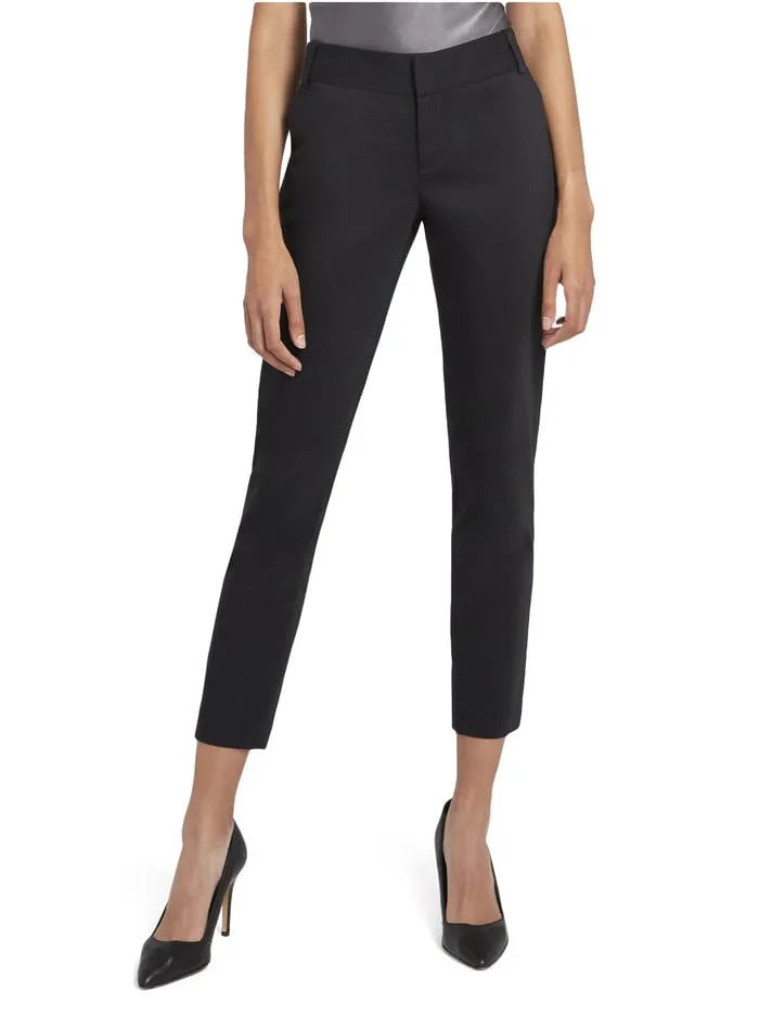 Pants Women Alice Olivia Stacey Slim Trouser Black