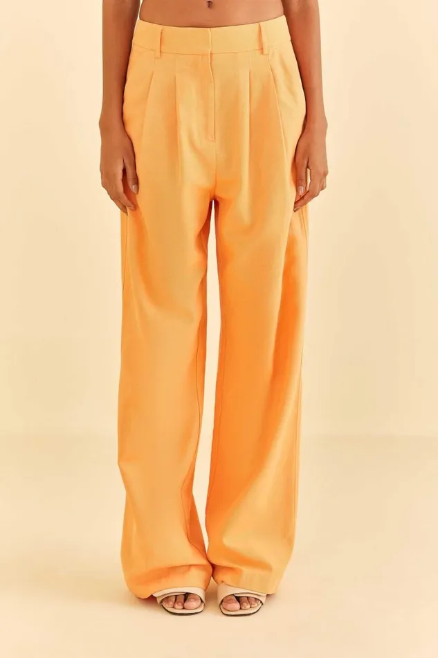 Pants Women FARM Rio Peach Low Waisted Pants