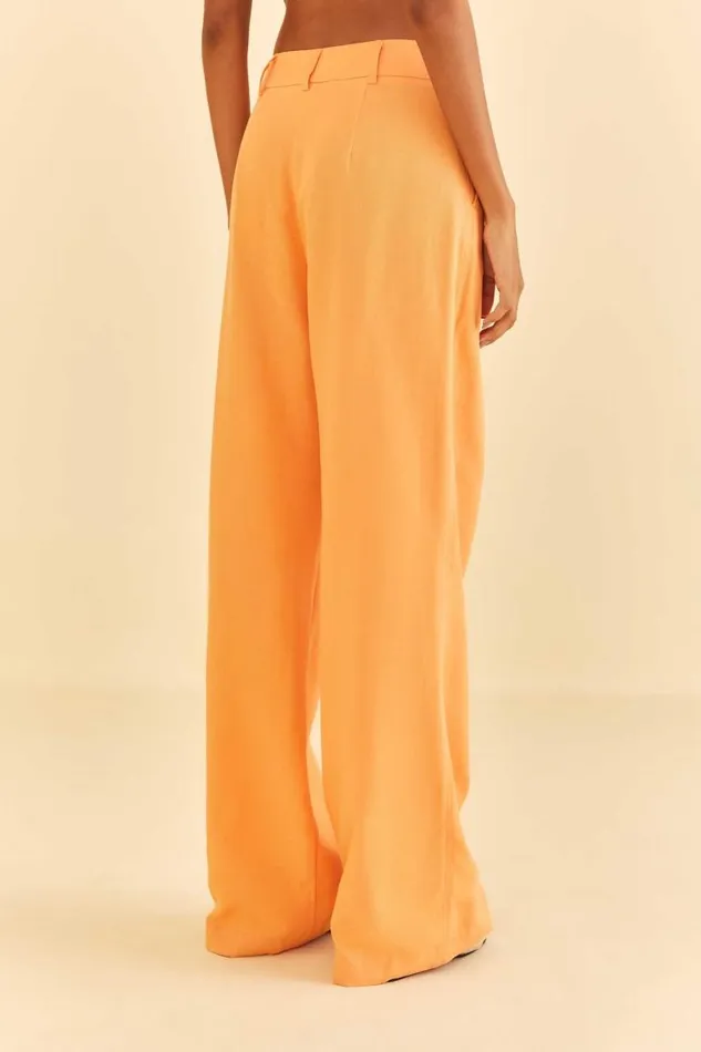 Pants Women FARM Rio Peach Low Waisted Pants