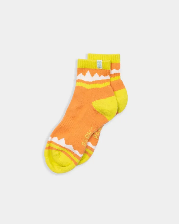 Parks Project X Shrooms In Bloom Hiking Sock 2 Pack Pinknaturalorange MenWomen Merrell Socks