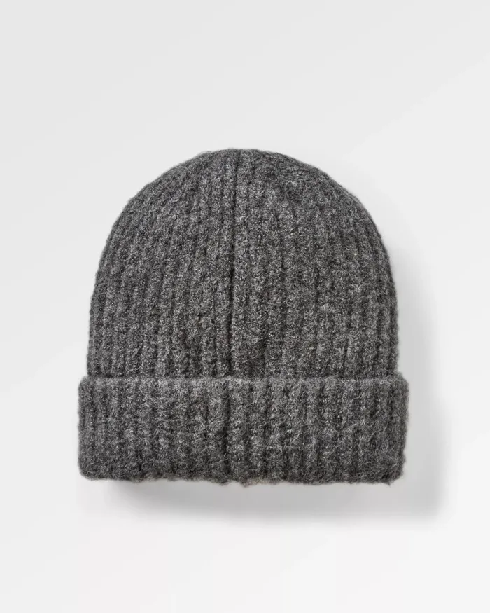 Passenger Beanies WomenMen Redwood Fleece Lined Recycled Beanie Grey Grey
