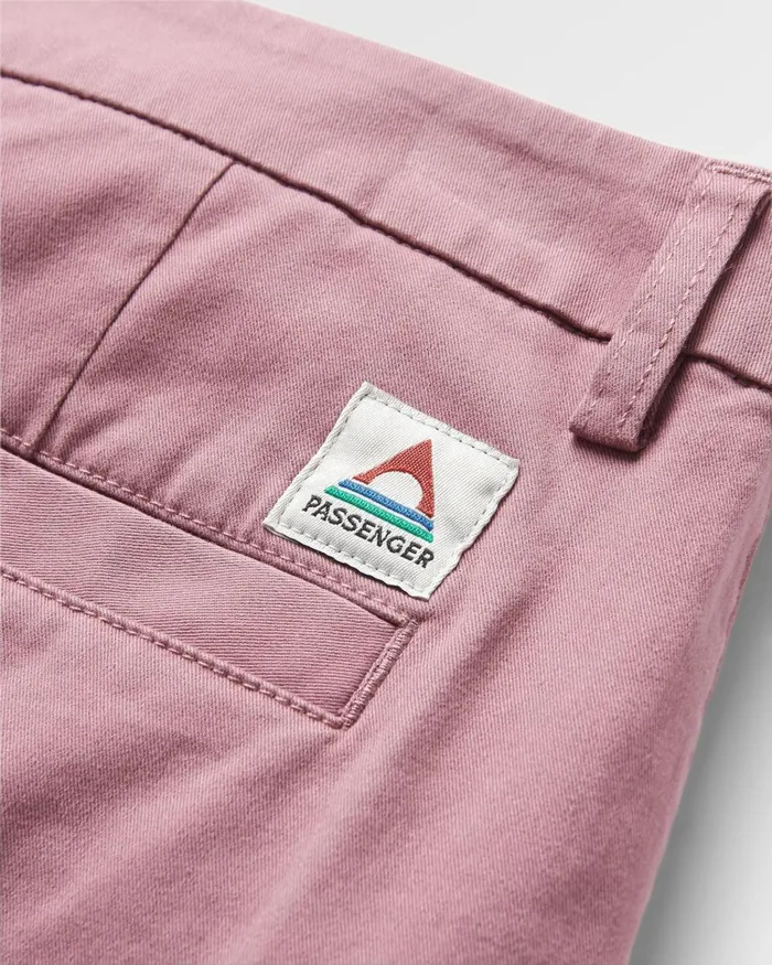 Passenger Bottoms Men 365 Organic Cotton Shorts Grape Grape