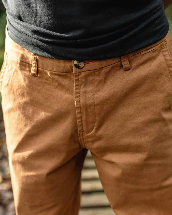 Passenger Bottoms Men 365 Organic Cotton Trouser Coconut Coconut