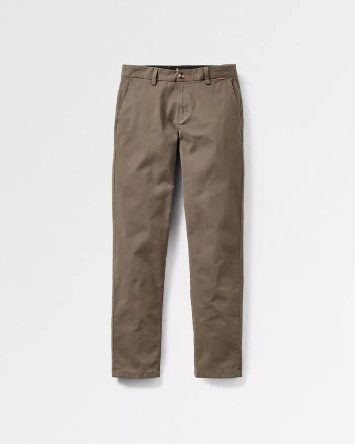 Passenger Bottoms Men 365 Organic Cotton Trouser Dusty Olive Dusty Olive