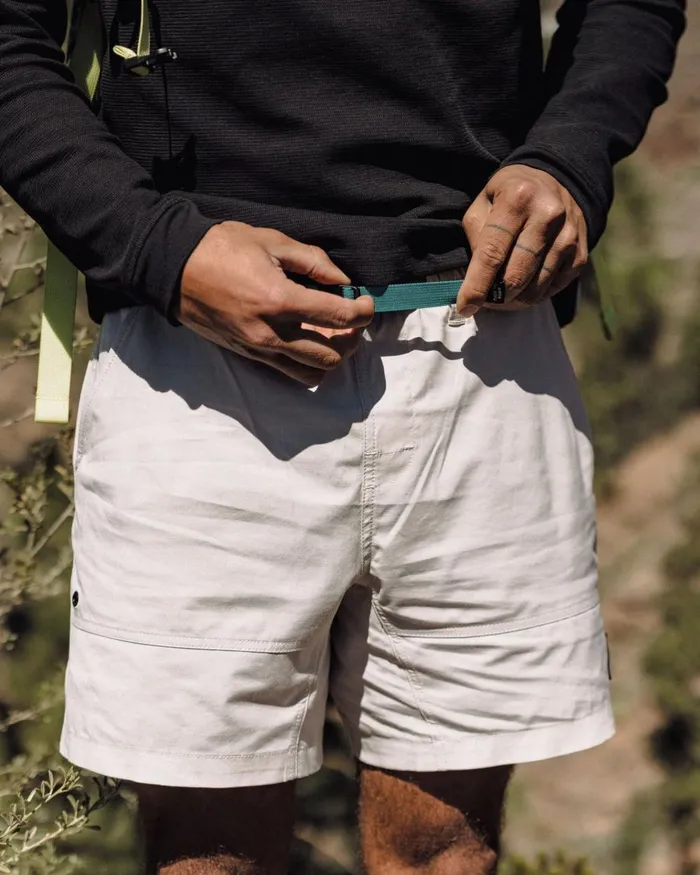 Passenger Bottoms Men Core All Purpose Short Pebble Grey Pebble Grey