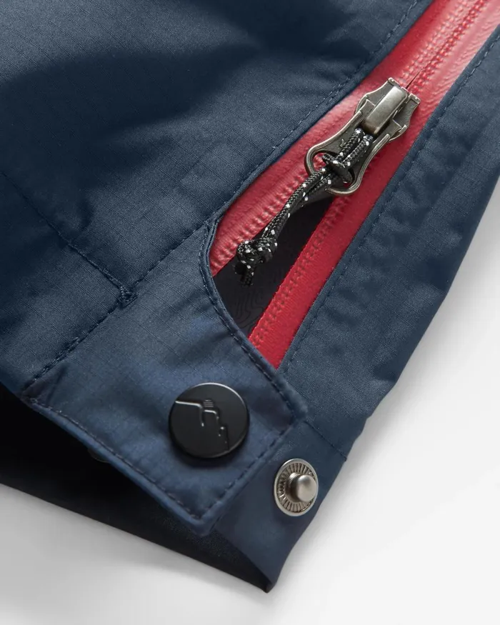 Passenger Bottoms Men Droplet Recycled Waterproof Trouser Deep Navy Deep Navy