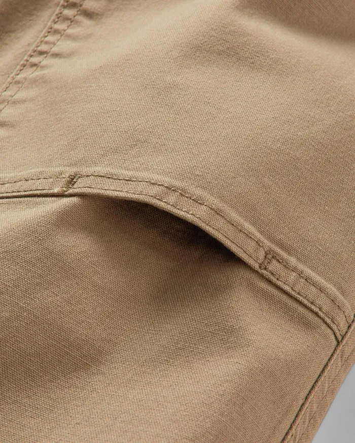 Passenger Bottoms Men Vantage Organic Cotton Canvas Trouser Biscuit Biscuit