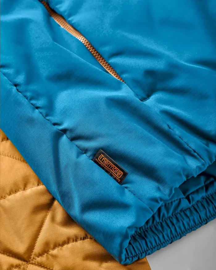 Passenger Jackets Men Base Recycled Thermore Insulated Jacket Dusty Ochre Corsair Blue Dusty Ochre Corsair Blue