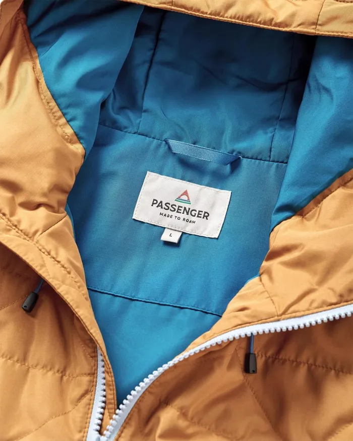Passenger Jackets Men Base Recycled Thermore Insulated Jacket Dusty Ochre Corsair Blue Dusty Ochre Corsair Blue