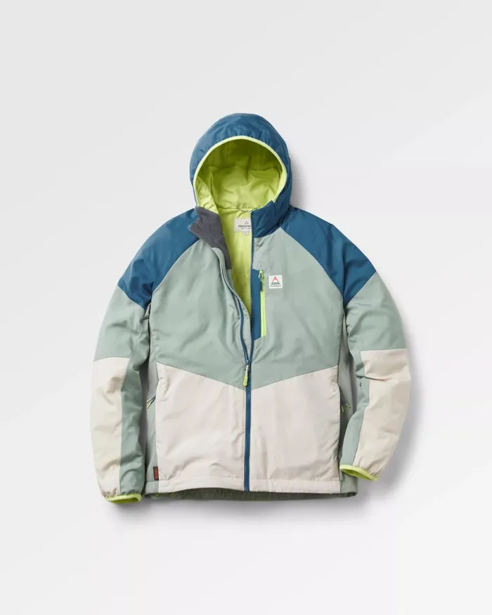Passenger Jackets Men Daybreak Light Recycled Thermore Insulated Jacket PistachioBlue Steel Pistachioblue Steel