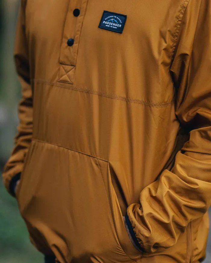 Passenger Jackets Men Journey Recycled Reversible Jacket Golden Brown Golden Brown