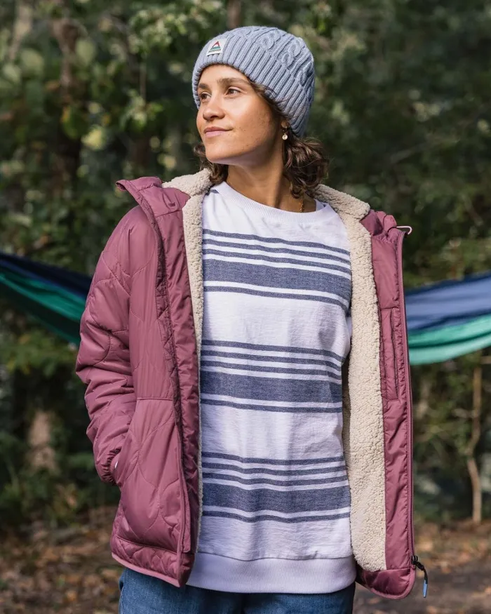 Passenger Jackets Women Earthy Recycled Sherpa Lined Insulated Jacket Crushed Berry Crushed Berry Passenger Jackets Women Earthy Recycled Sherpa Lined Insulated Jacket Crushed Berry Crushed Berry
